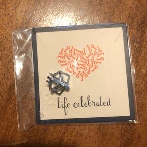 Keep Collective Charm - Silver Airplane